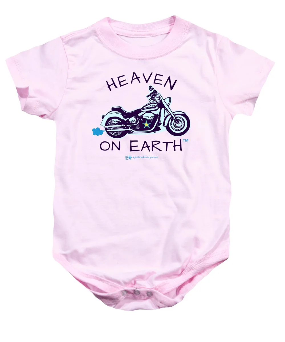Motorcycle Heaven On Earth - Baby Onesie