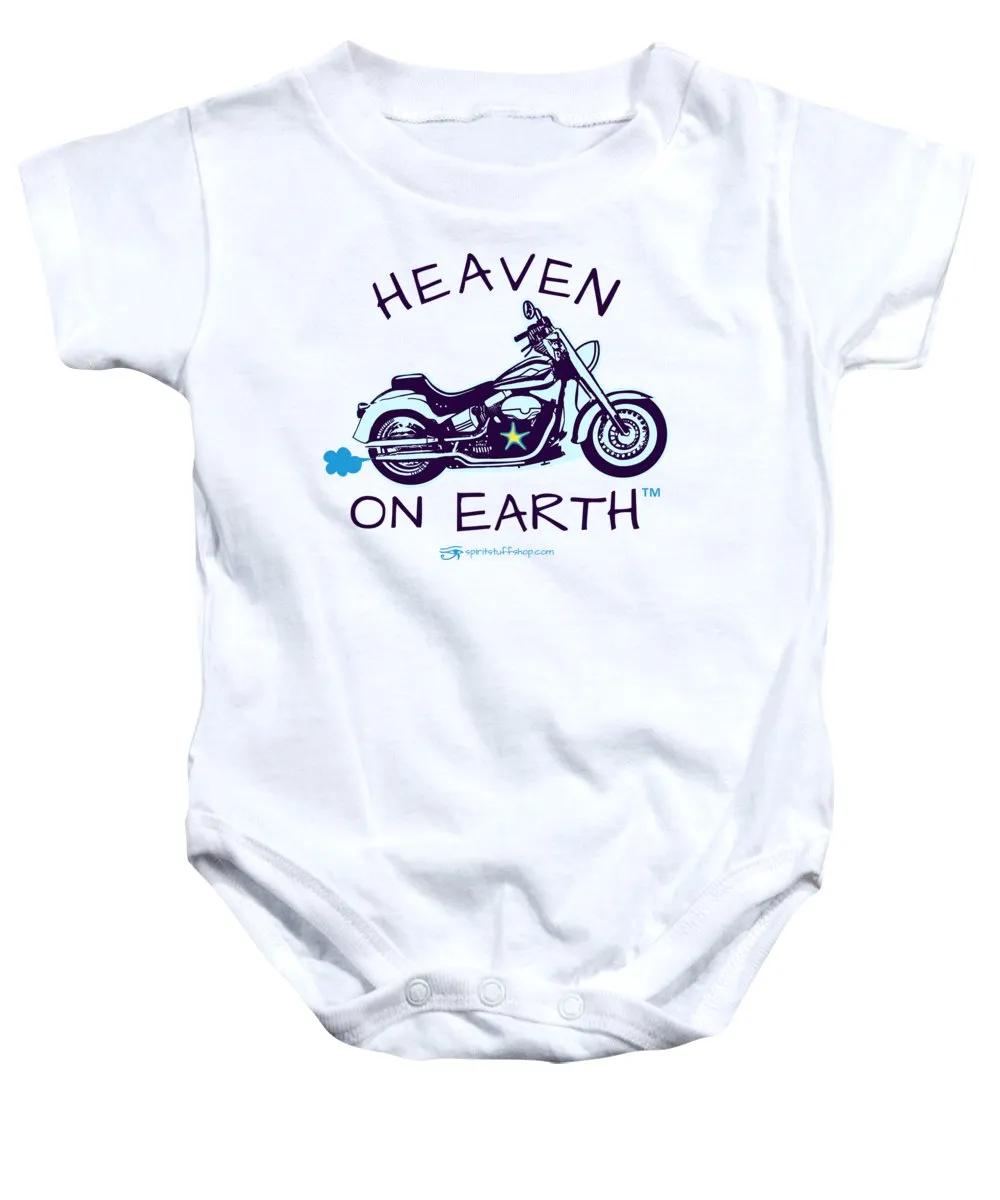 Motorcycle Heaven On Earth - Baby Onesie