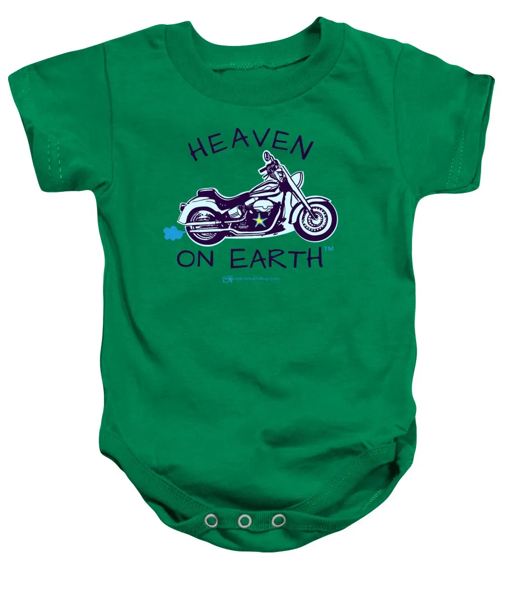 Motorcycle Heaven On Earth - Baby Onesie
