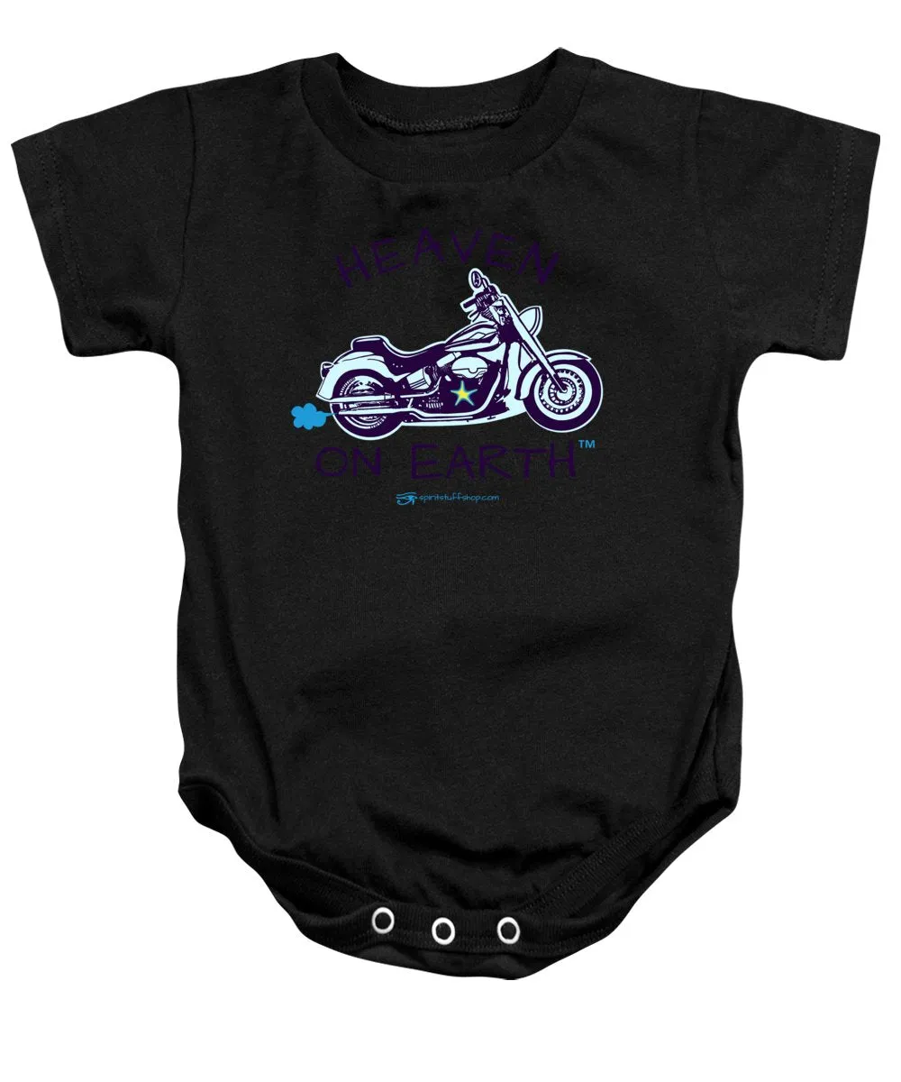 Motorcycle Heaven On Earth - Baby Onesie