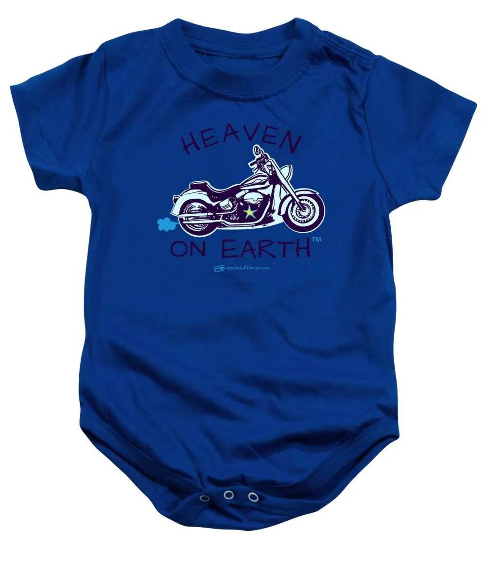 Motorcycle Heaven On Earth - Baby Onesie