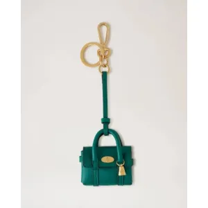 Mulberry Bayswater Bag Charm in Green