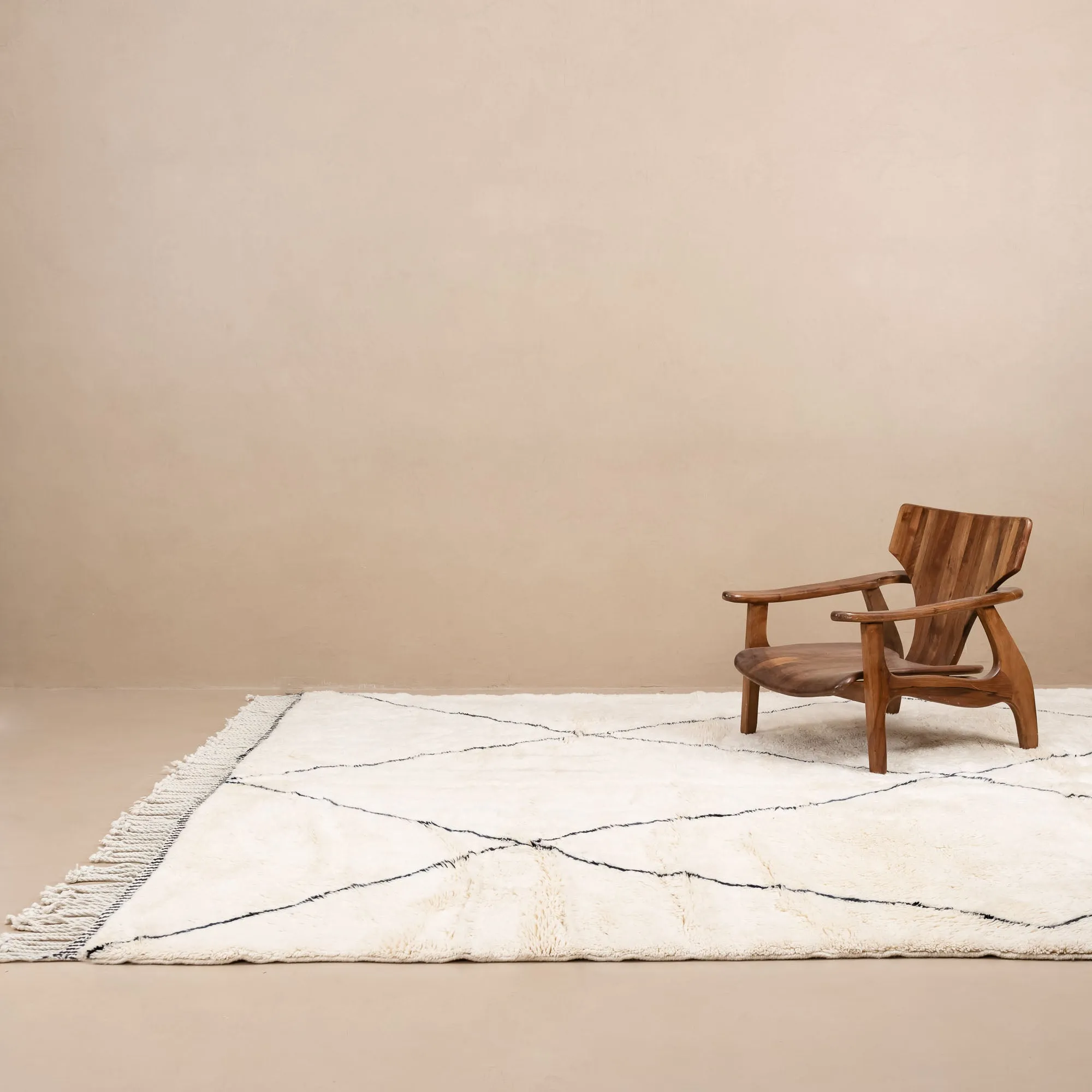 Nadidah - Luxury Shag Moroccan Rug