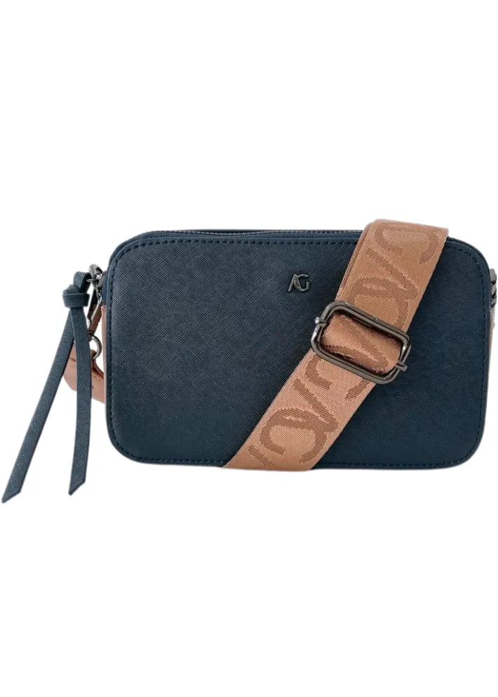 Navy Emma Crossbody Bag