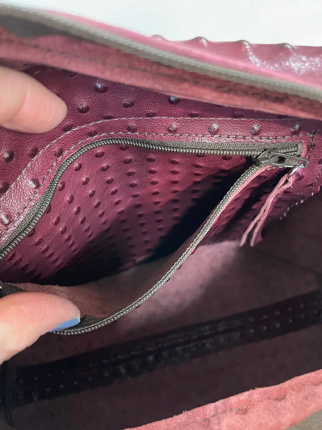 *NEW* Foxy Hobo Burgundy Dot
