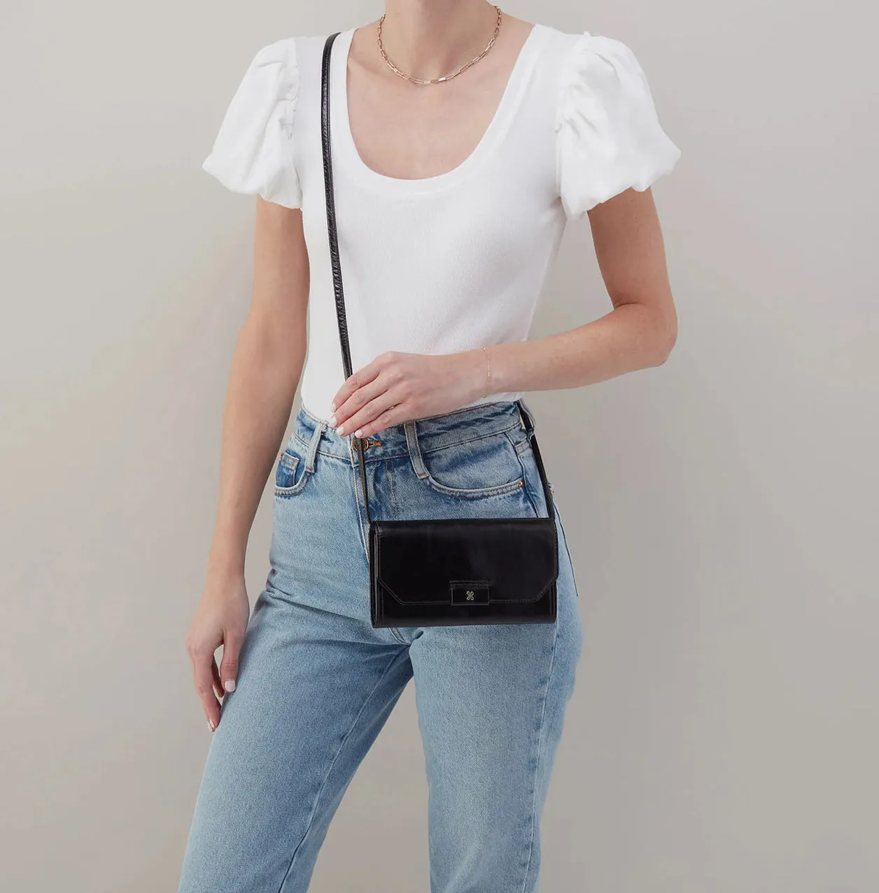 NEW Hobo ROMY Wallet Crossbody - Black