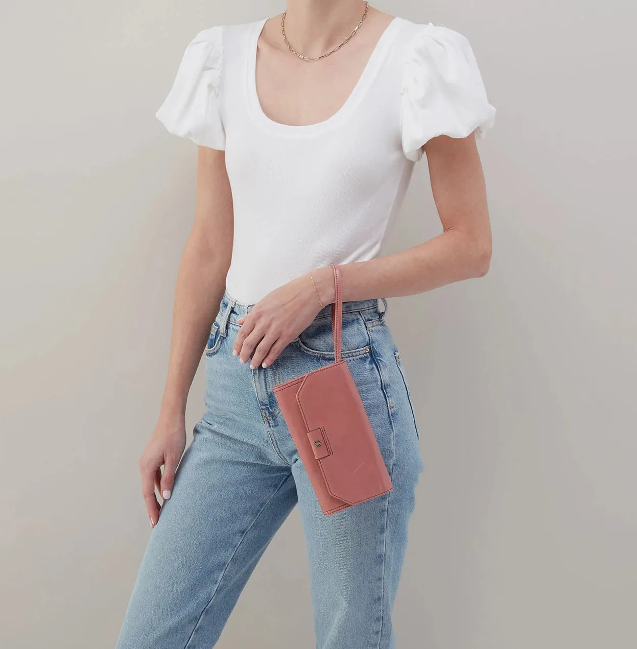 NEW Hobo ROMY Wallet Crossbody - Rose