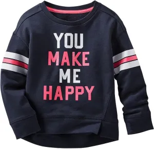 New in package! OshKosh B'Gosh Girls' Graphic Sweatshirt Sz 4T