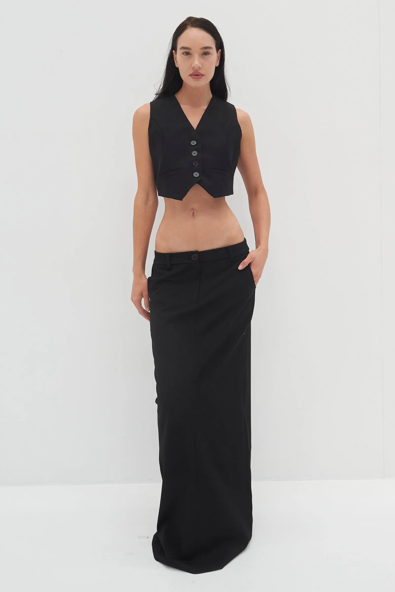 Nina Vest - Black
