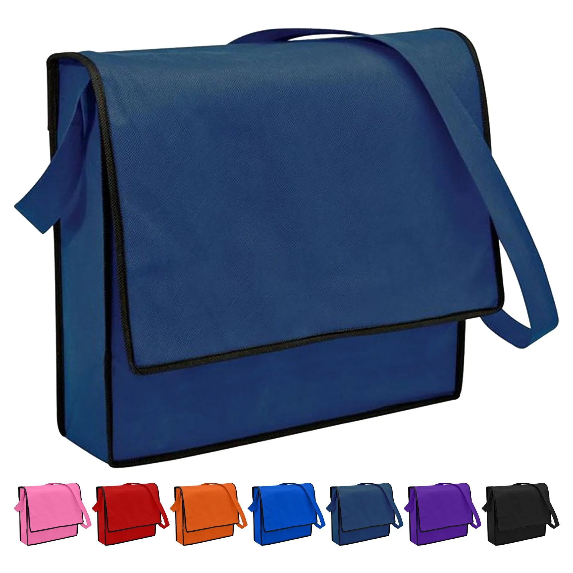 Non Woven Flap Satchel NWB006