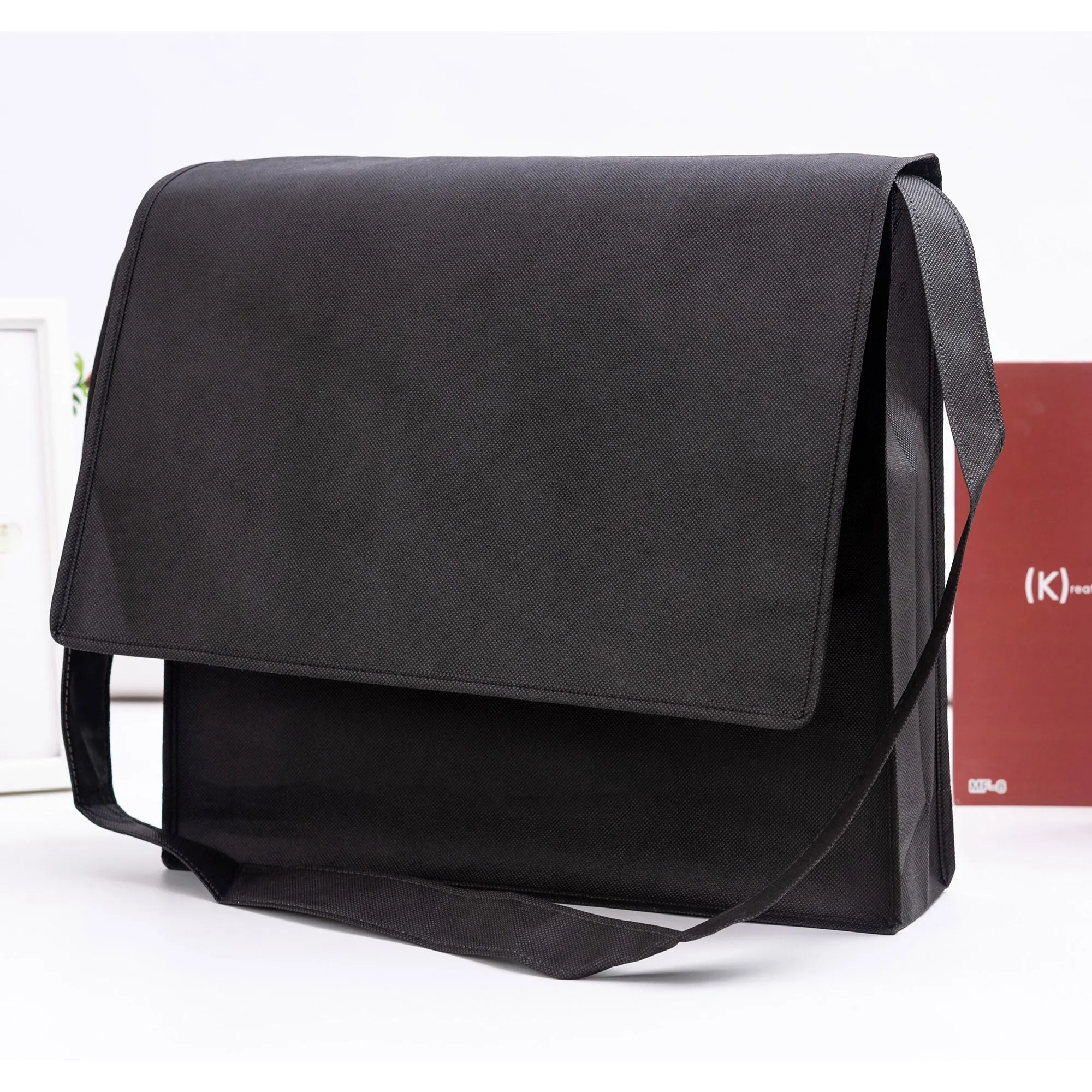 Non Woven Flap Satchel NWB006