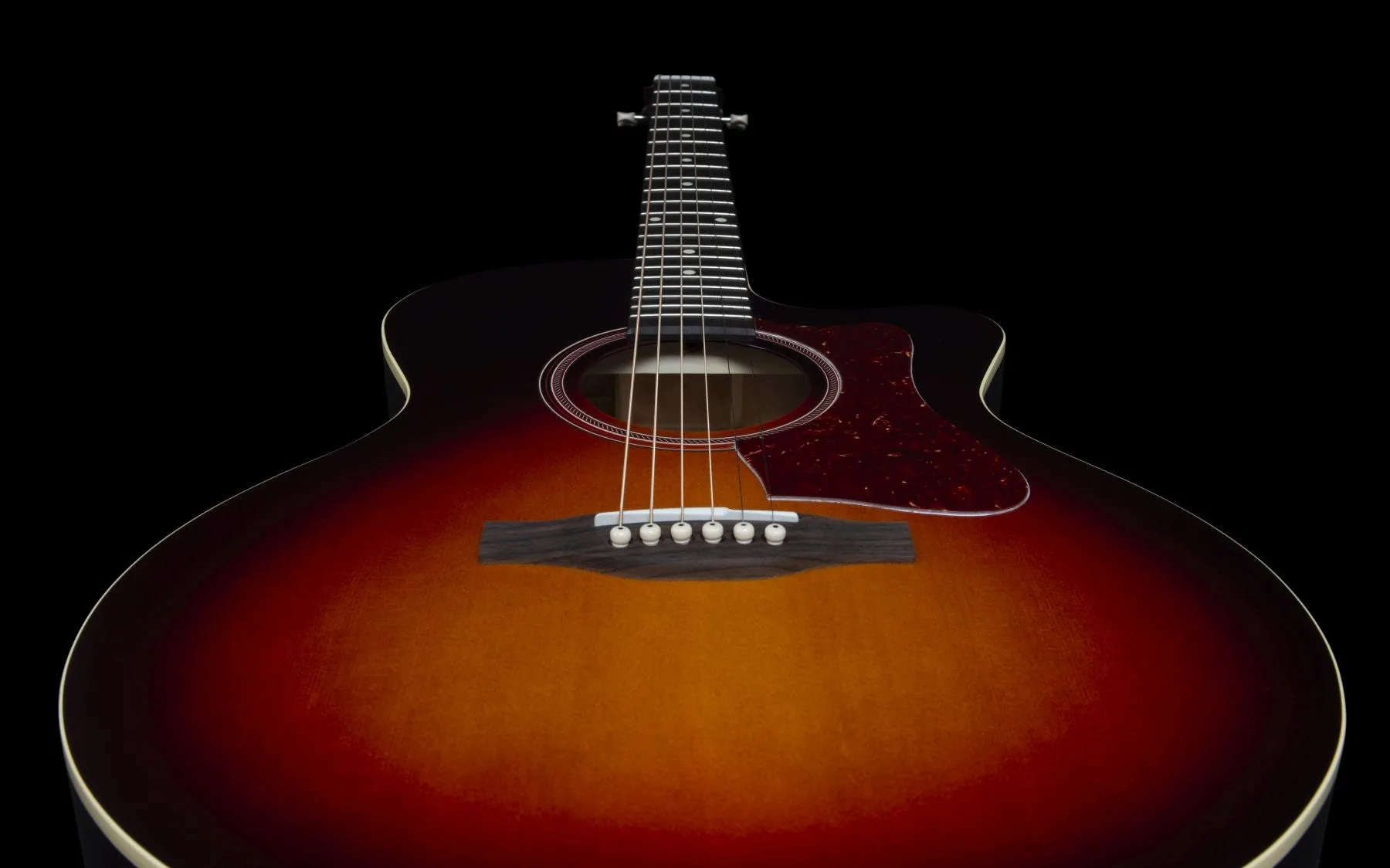 Norman 048571 B18 CW Protege Series Mini Jumbo 6-String RH Cutaway Acoustic Electric Guitar- Cherryburst MADE In CANADA