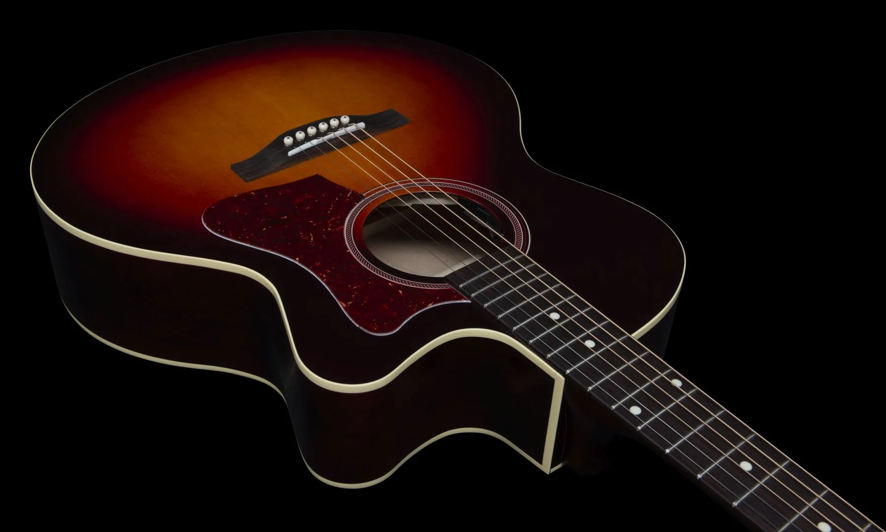 Norman 048571 B18 CW Protege Series Mini Jumbo 6-String RH Cutaway Acoustic Electric Guitar- Cherryburst MADE In CANADA