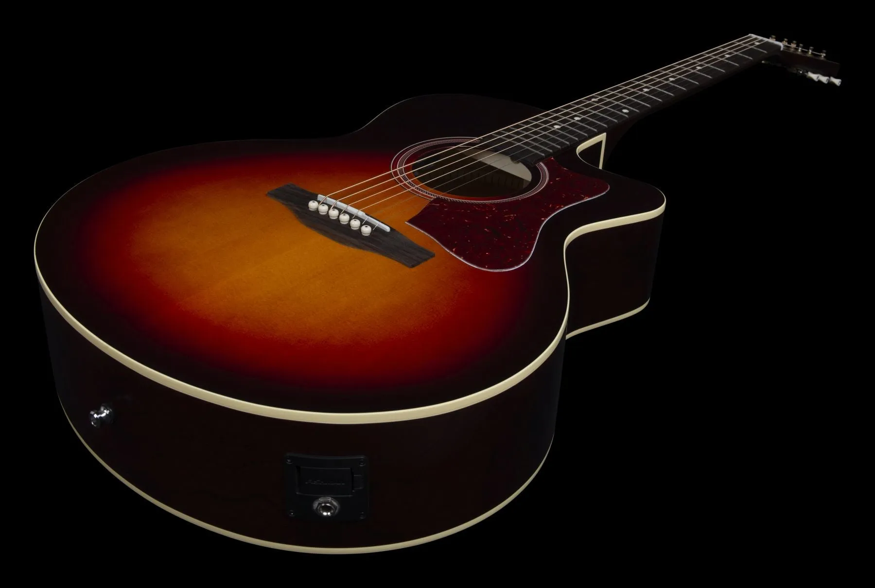 Norman 048571 B18 CW Protege Series Mini Jumbo 6-String RH Cutaway Acoustic Electric Guitar- Cherryburst MADE In CANADA