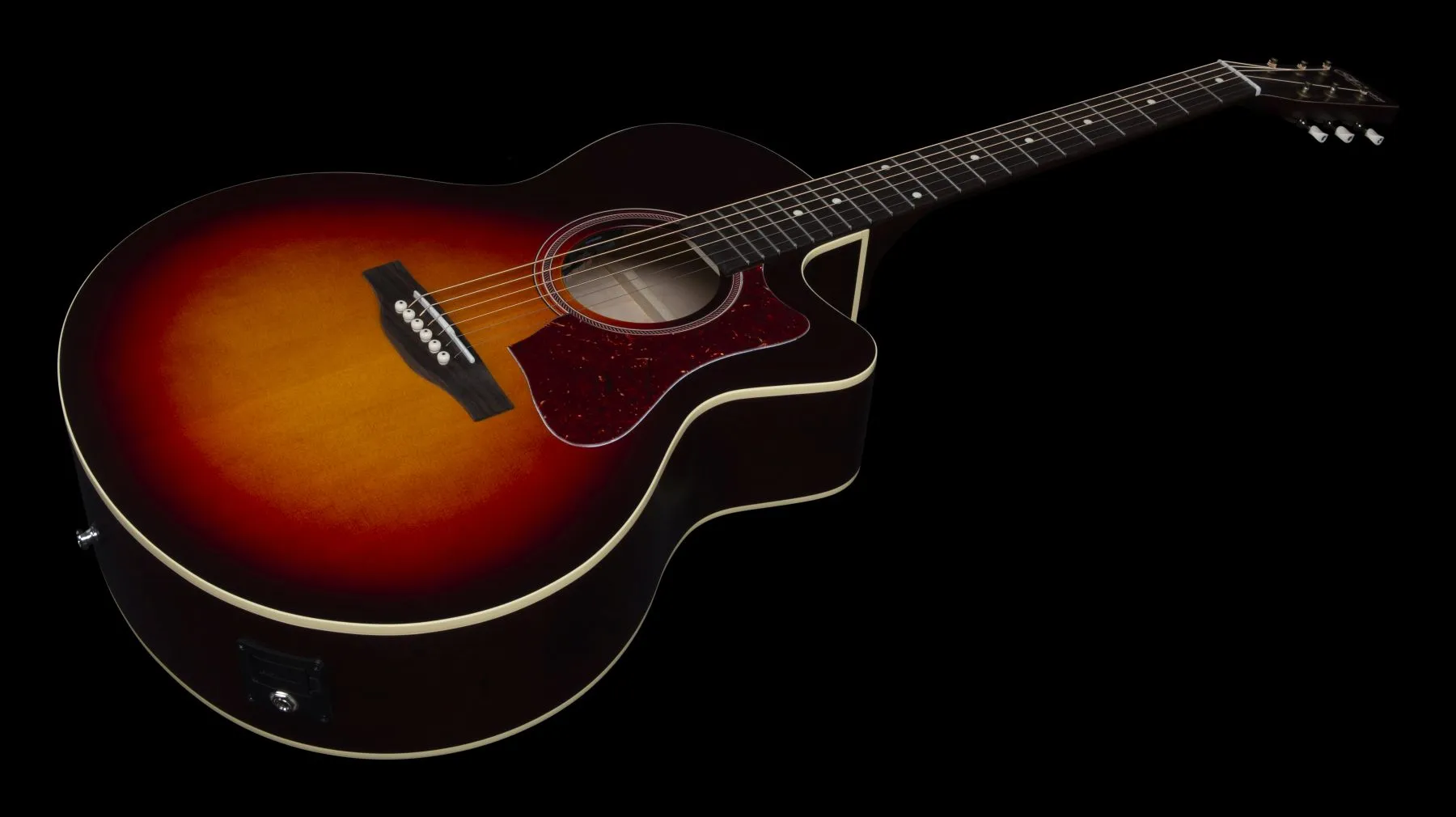 Norman 048571 B18 CW Protege Series Mini Jumbo 6-String RH Cutaway Acoustic Electric Guitar- Cherryburst MADE In CANADA