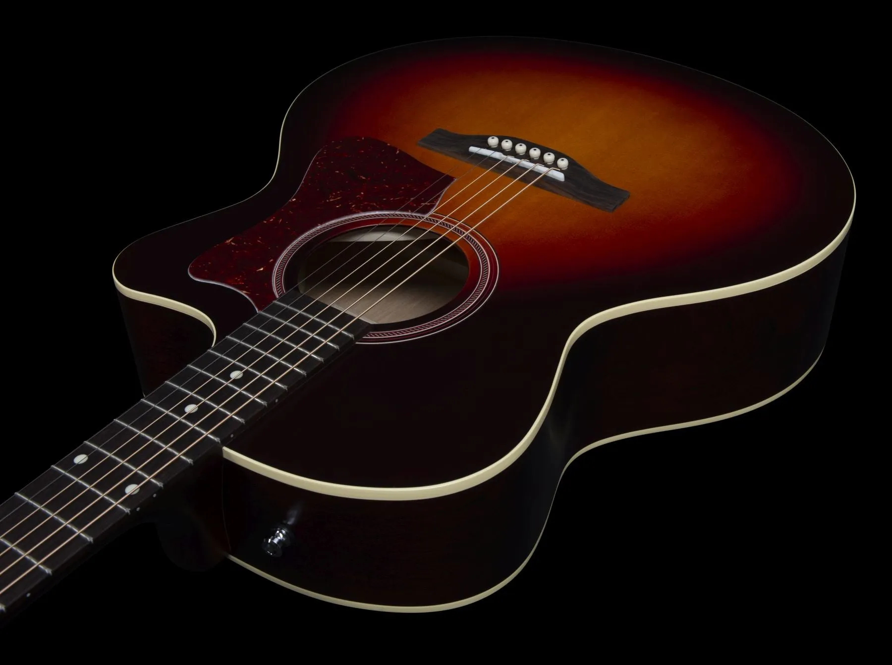 Norman 048571 B18 CW Protege Series Mini Jumbo 6-String RH Cutaway Acoustic Electric Guitar- Cherryburst MADE In CANADA