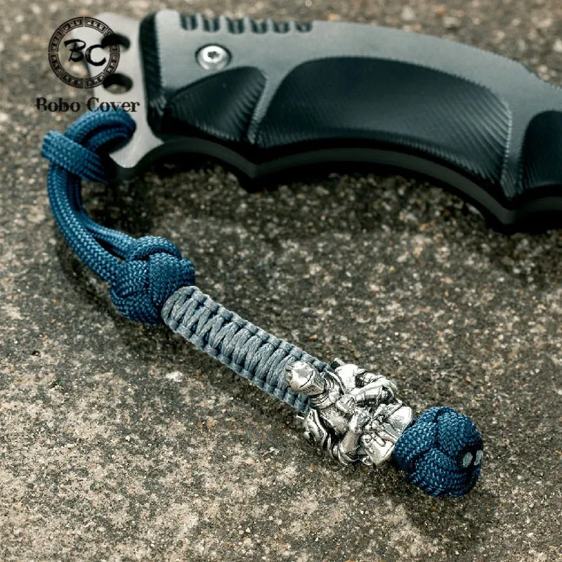 Norse Knights Paracord Rope Keychain