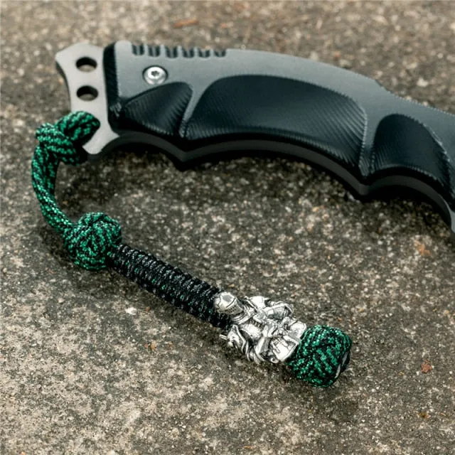 Norse Knights Paracord Rope Keychain