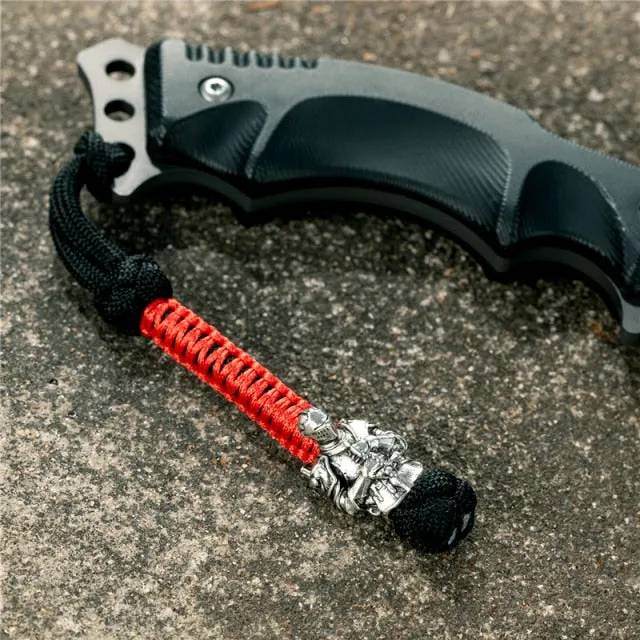 Norse Knights Paracord Rope Keychain