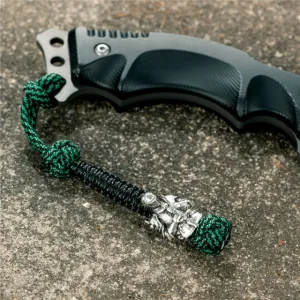 Norse Knights Paracord Rope Keychain