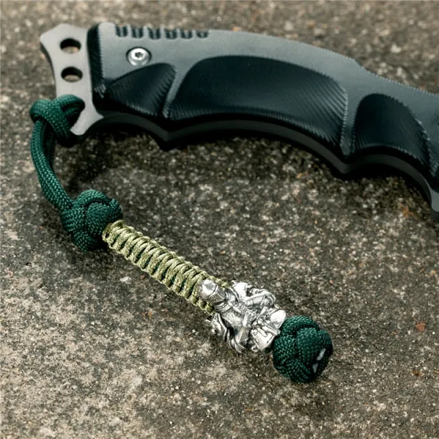 Norse Knights Paracord Rope Keychain