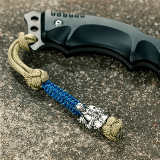 Norse Knights Paracord Rope Keychain