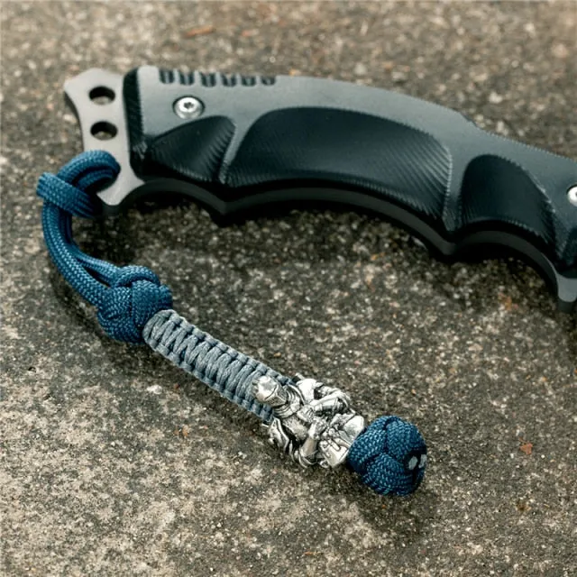 Norse Knights Paracord Rope Keychain