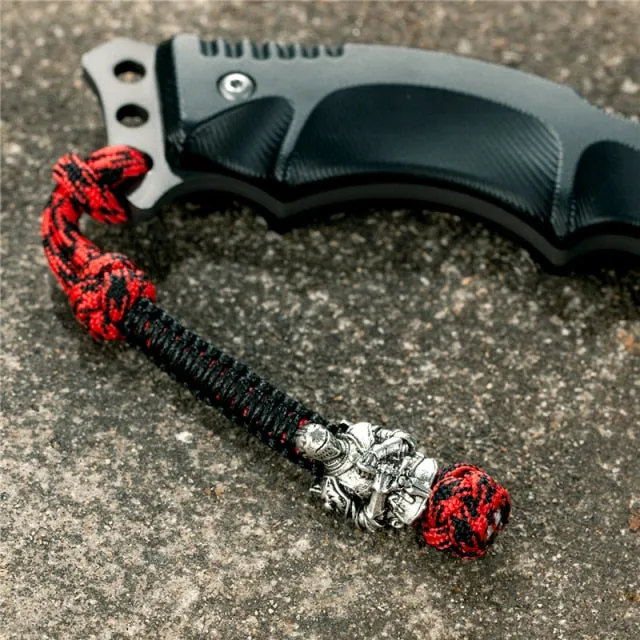 Norse Knights Paracord Rope Keychain