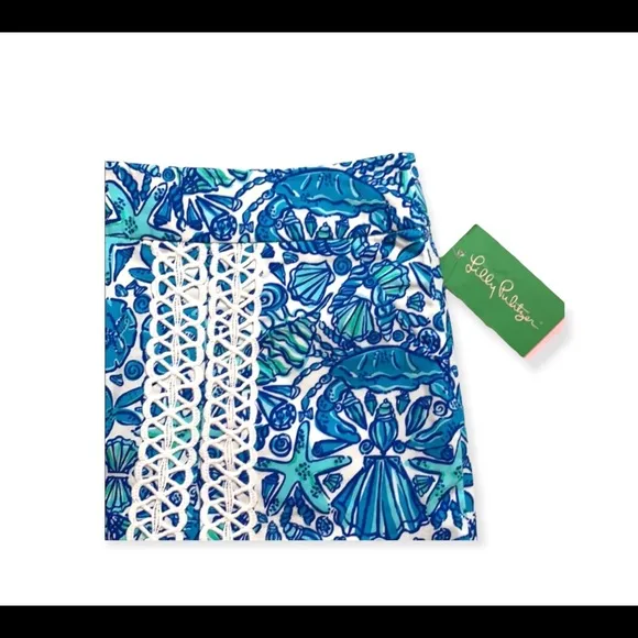 NWT $88 Lilly Pulitzer Jarvy Skort Beautiful Skort 🐚 Size 2