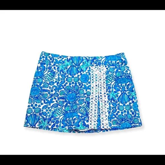 NWT $88 Lilly Pulitzer Jarvy Skort Beautiful Skort 🐚 Size 2