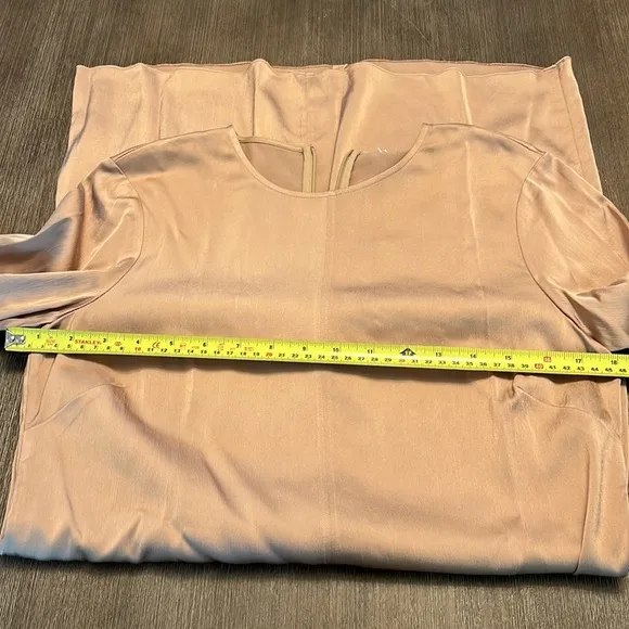 NWT Arket Satin Champagne Dress Size 34