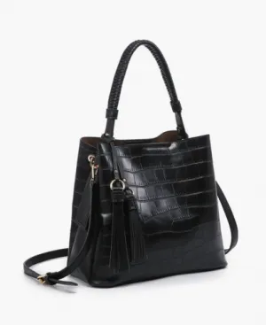 Olivia Croc Hobo