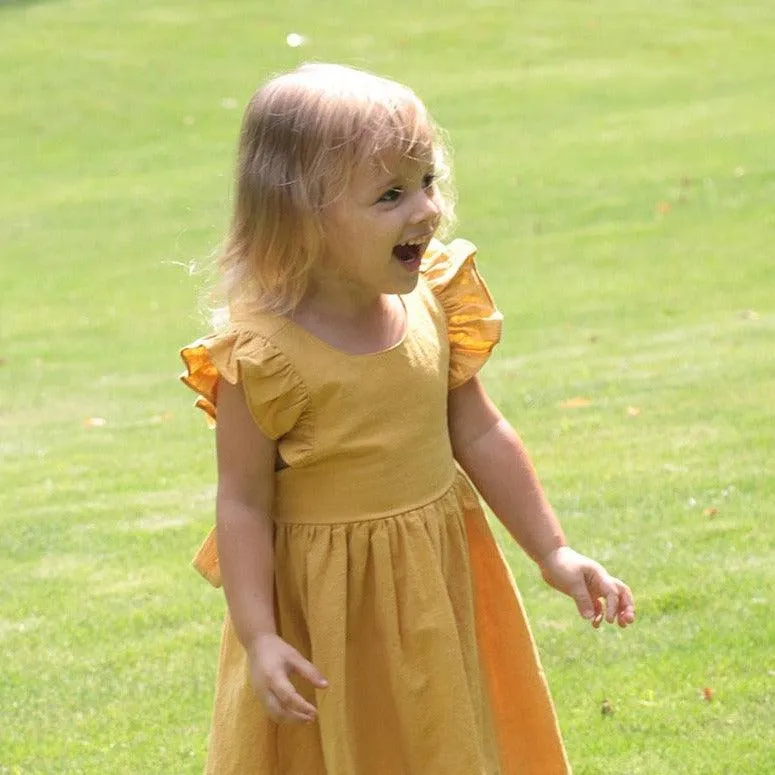 Open Bow Back Summer Dress
