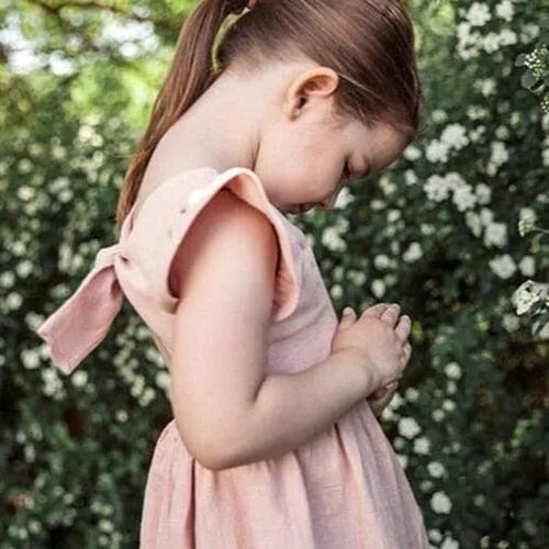 Open Bow Back Summer Dress