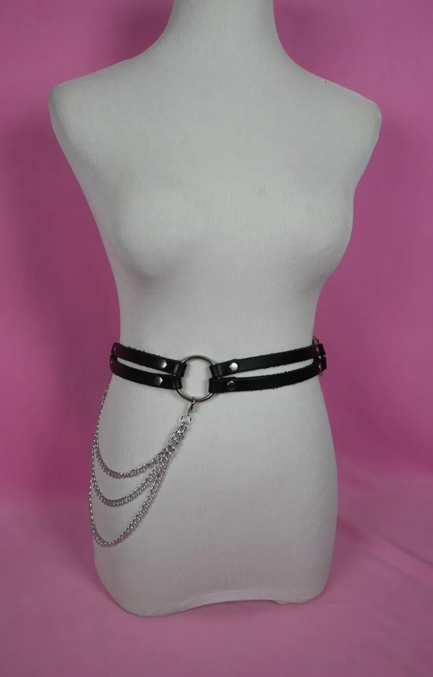 Orion vegan or leather o ring belt