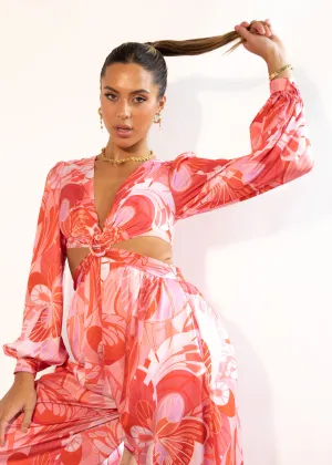 Orlace Pantsuit - Blush Floral