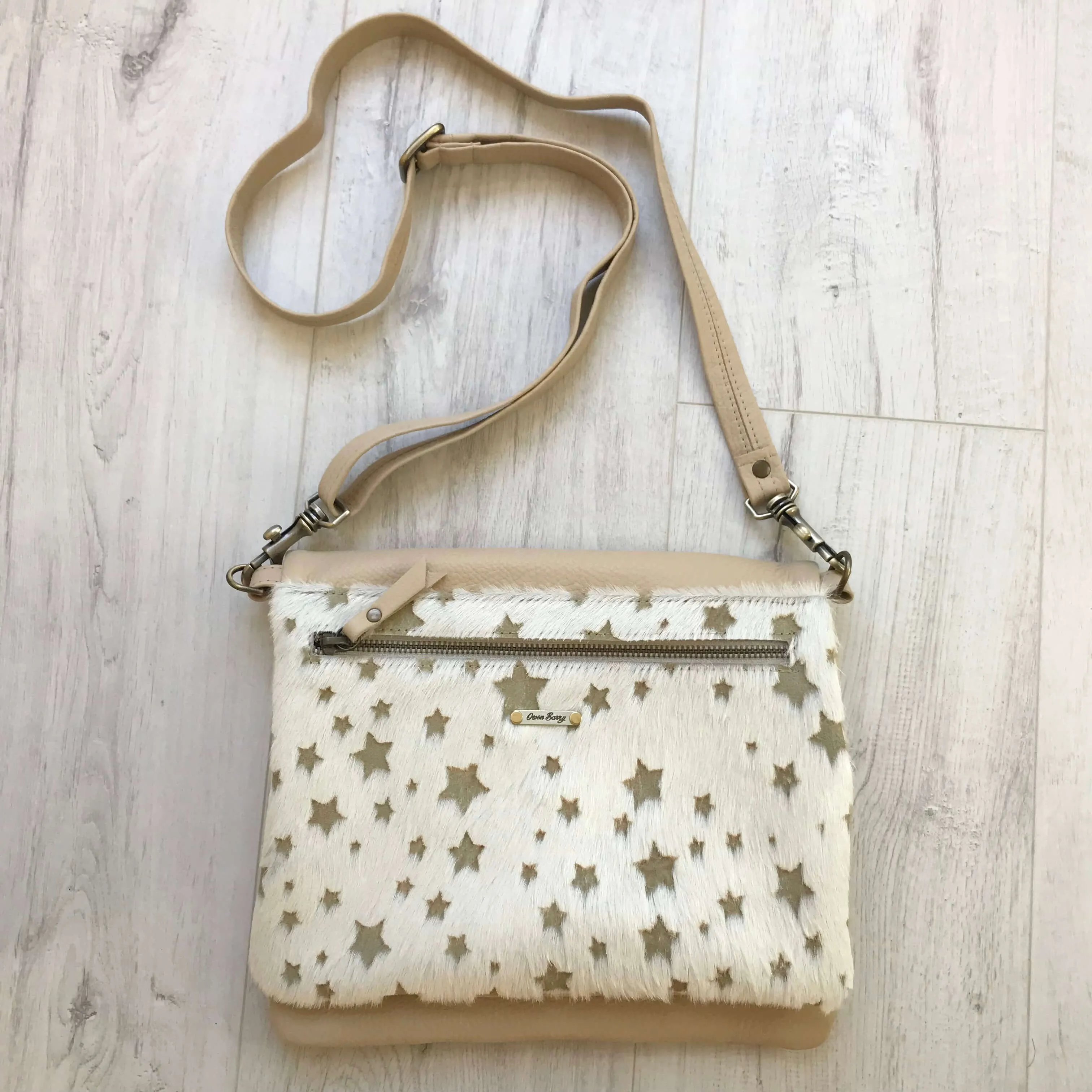 Owen Barry Cole Leather Bag - Neverland Pebbles