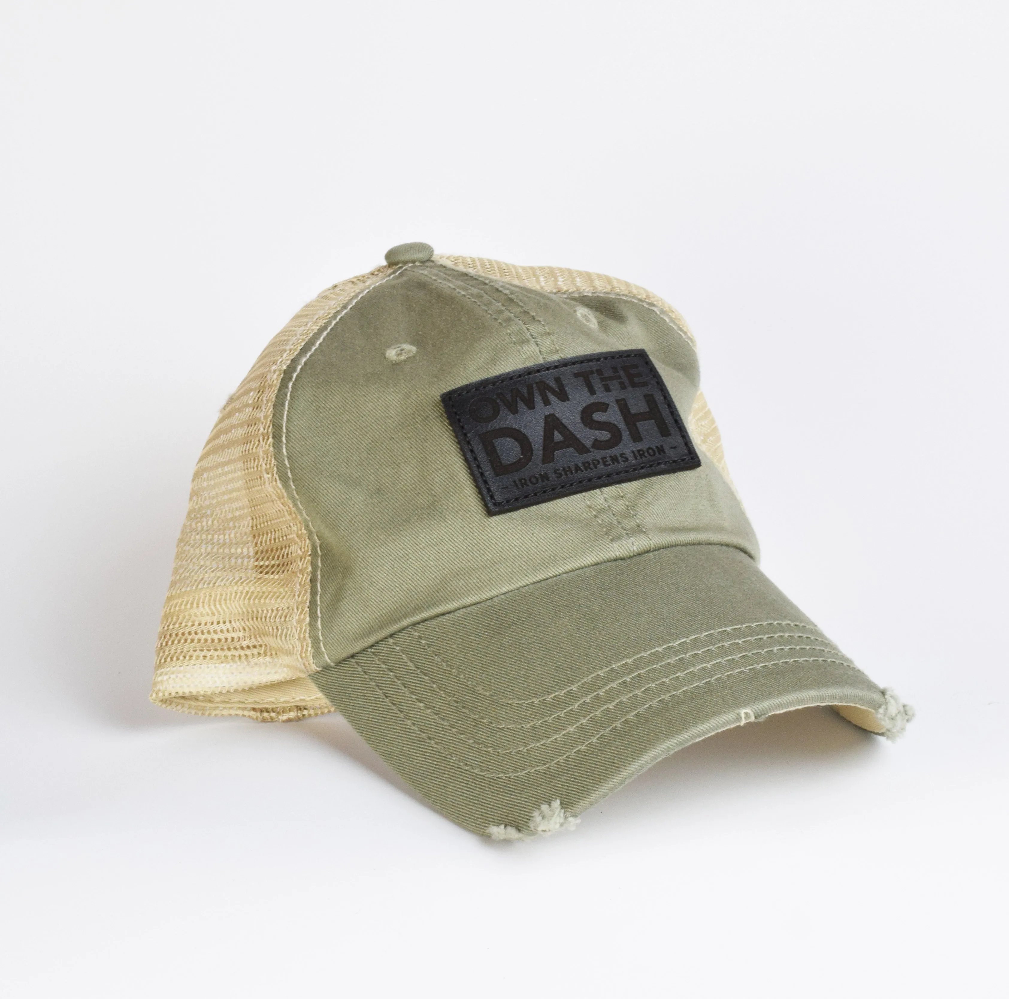 Own The Dash Leather Dad Cap