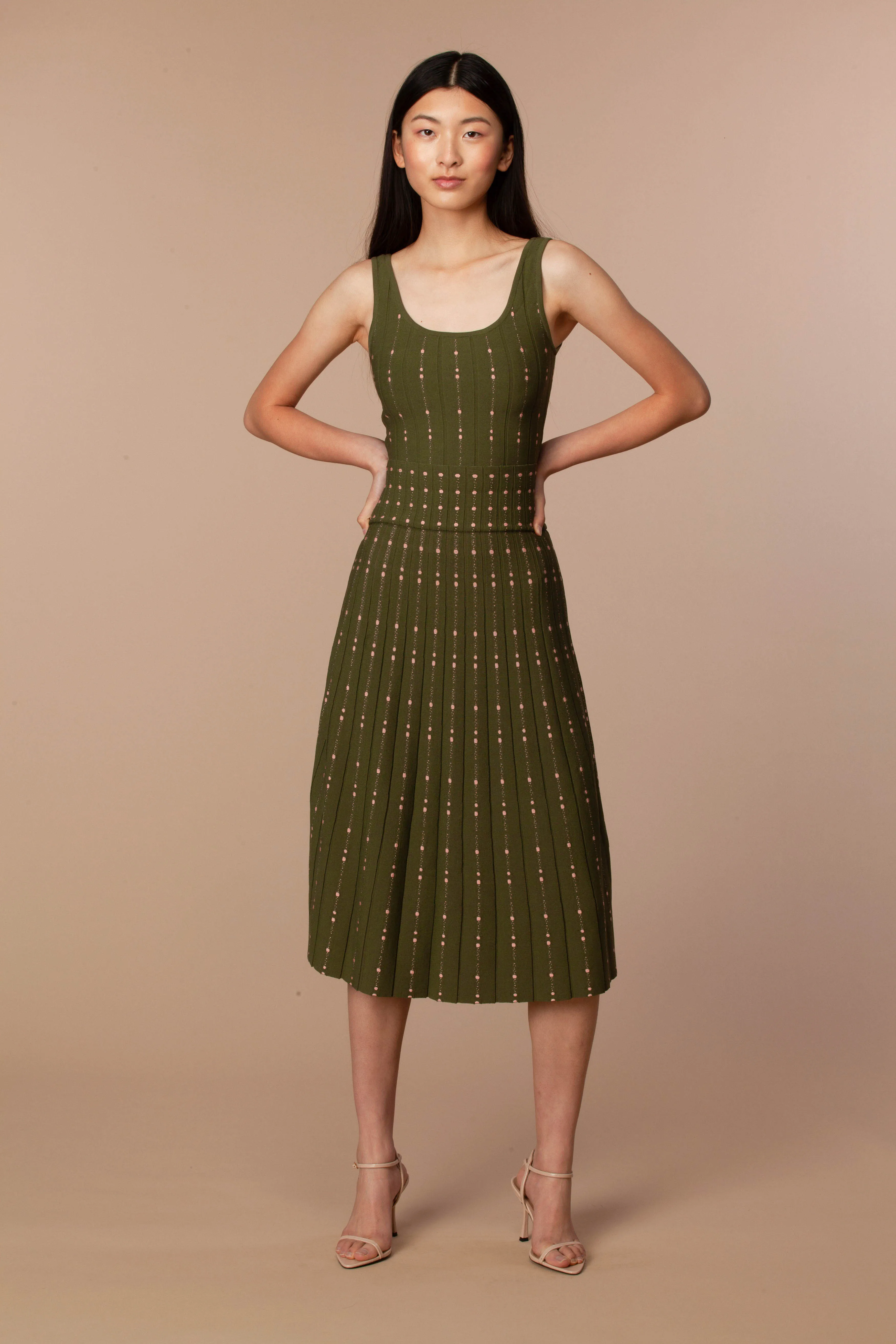 Patsy Dress Set in Olive