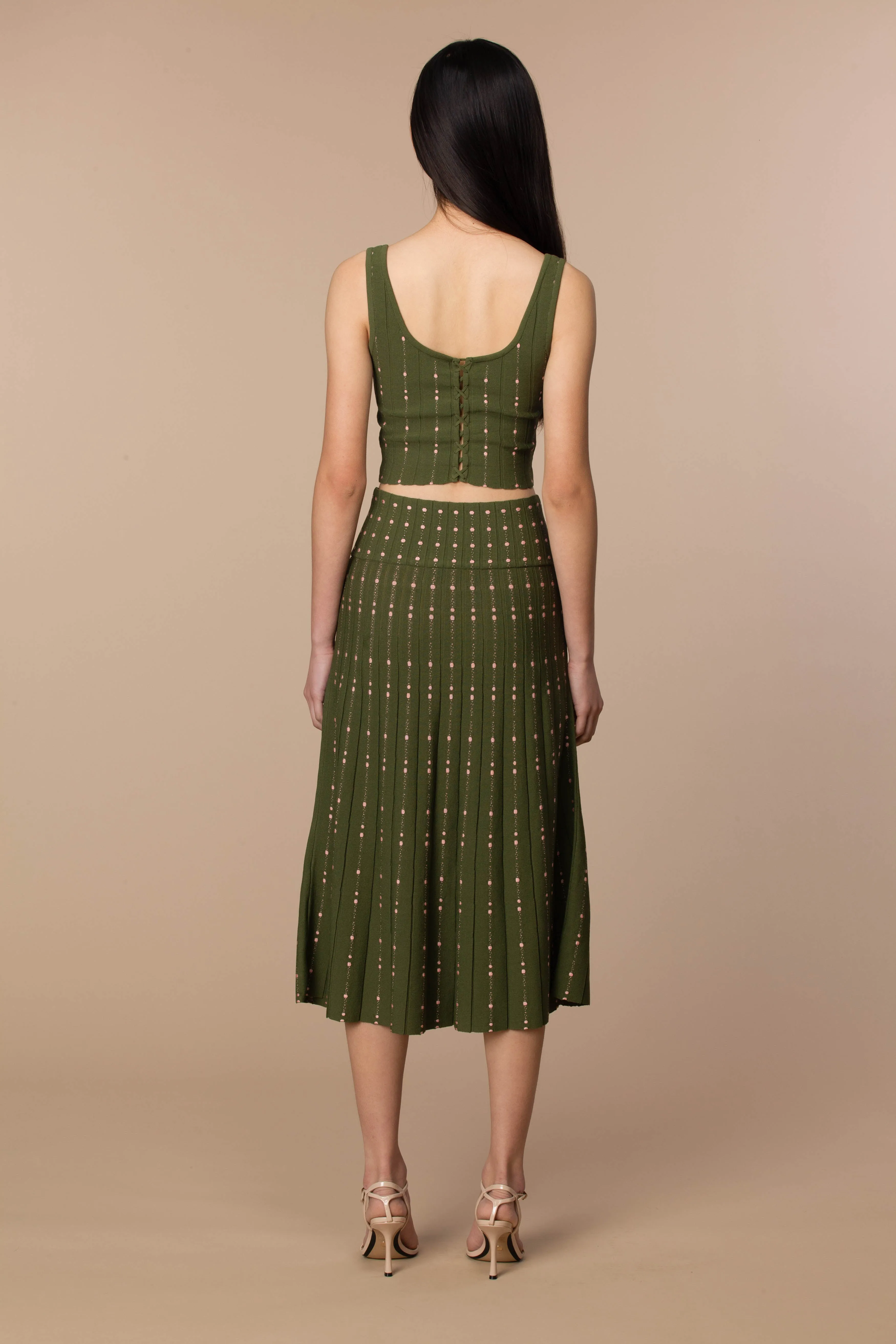 Patsy Dress Set in Olive