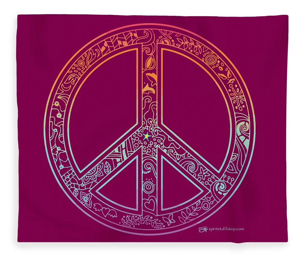 Peace Sign - Blanket