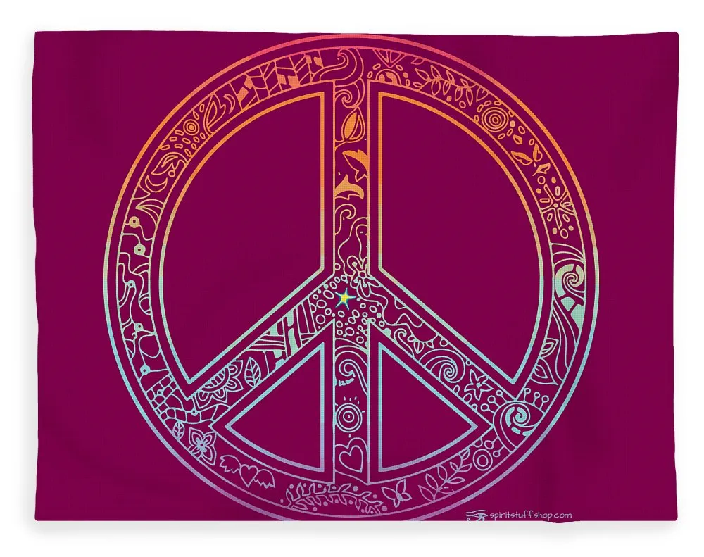 Peace Sign - Blanket