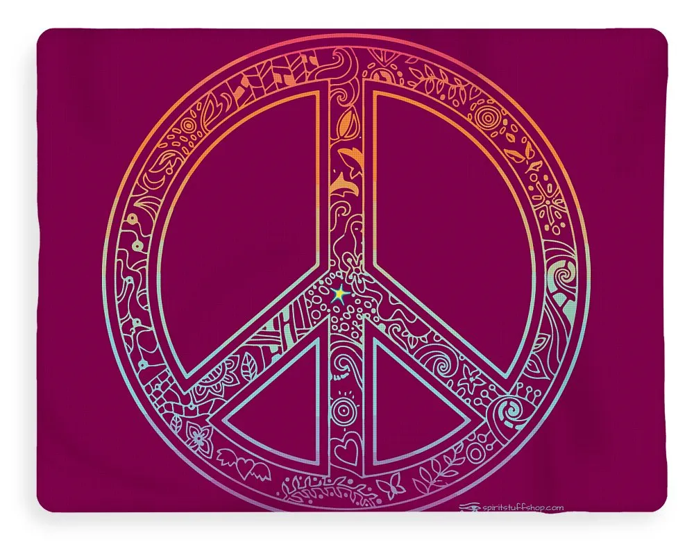 Peace Sign - Blanket