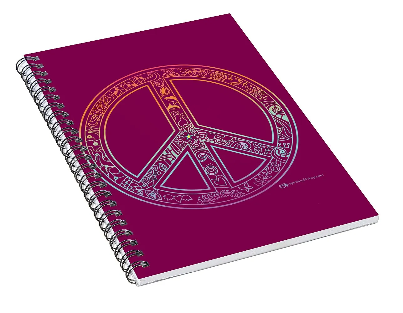 Peace Sign - Spiral Notebook