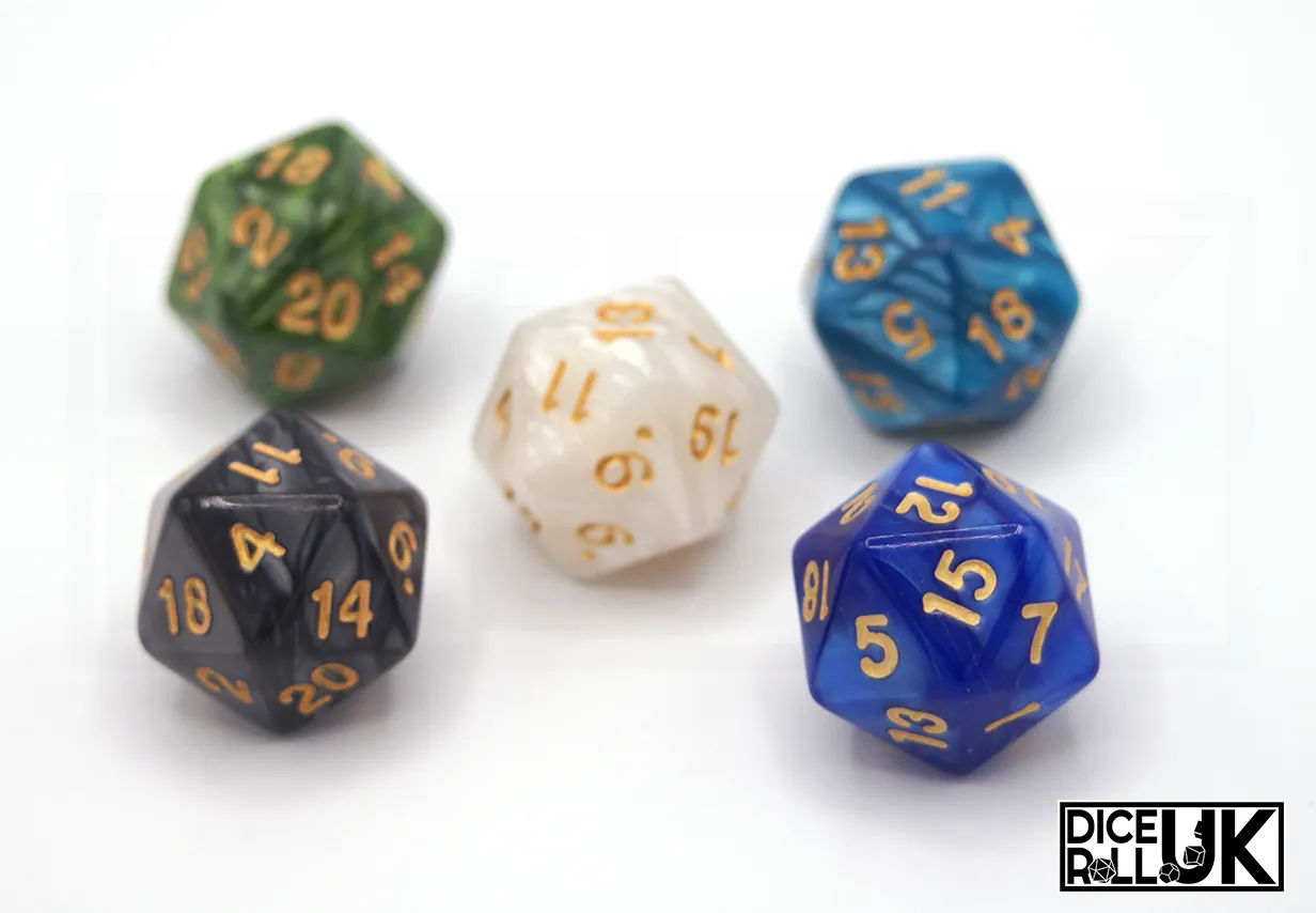 Pearlescent Dice - Green