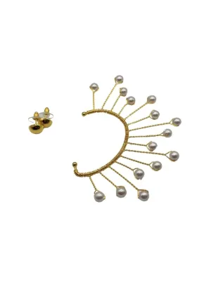 PEARLS EARCUFF