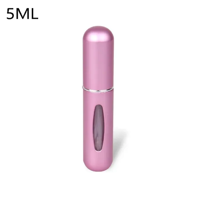 Perfume Atomizer 8&5ml Portable Perfume Mini Container For Travel Mini Aluminum Spray Refillable Bottle
