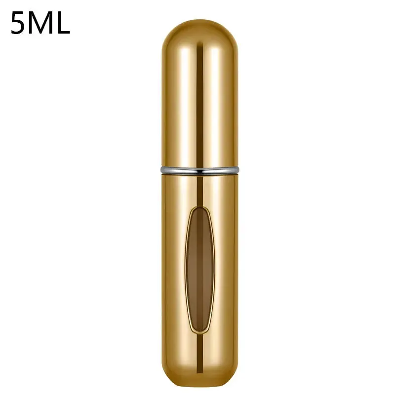 Perfume Atomizer 8&5ml Portable Perfume Mini Container For Travel Mini Aluminum Spray Refillable Bottle