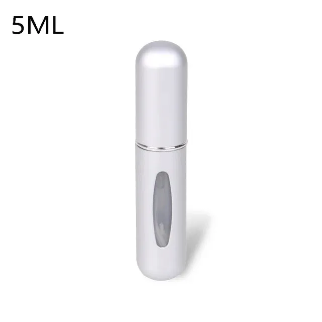 Perfume Atomizer 8&5ml Portable Perfume Mini Container For Travel Mini Aluminum Spray Refillable Bottle
