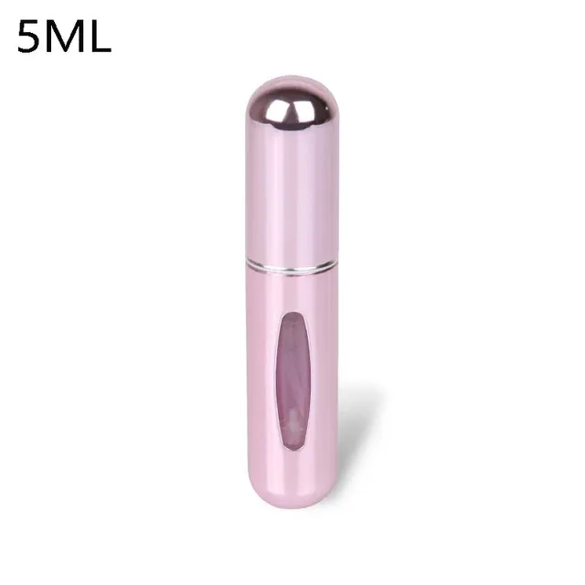 Perfume Atomizer 8&5ml Portable Perfume Mini Container For Travel Mini Aluminum Spray Refillable Bottle